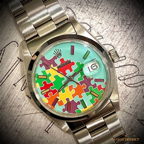 autism rolex|Rolex jigsaw puzzle dial.